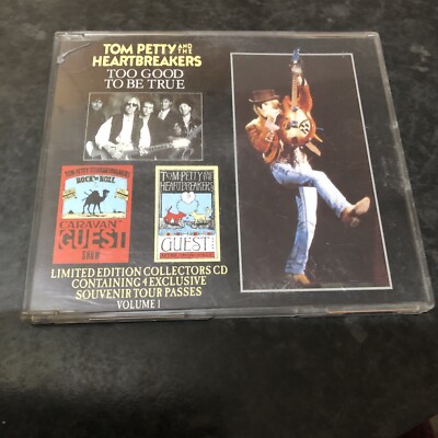 Tom Petty & Heartbreakers - Too Good To Be True Volume 1 CD Single 4 Track 1992