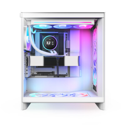 NZXT Kraken 360 Elite V2 2024 White with RGB fans CPU Liquid
