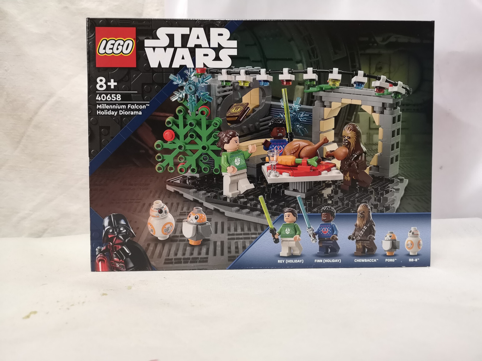 LEGO Star Wars 40658 Diorama des fêtes du Faucon Millennium boîte de 282 pièces