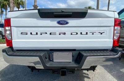 2020-2022 Ford F-250 F-350 F-450 Super Duty Tailgate Letter Kit