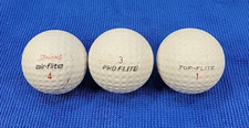 Vintage Spalding Golf balls, Air-Flite, Pro-Flite, Top-Flite