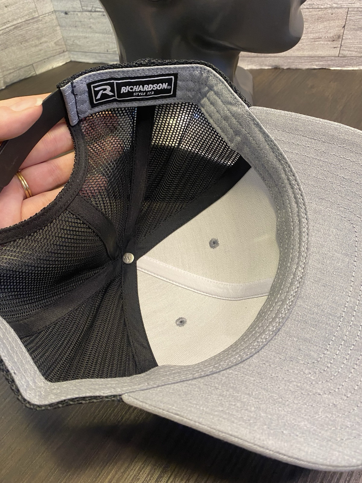 Flag Patch Working Overtime Hours Hat SnapBack Ri… - image 7