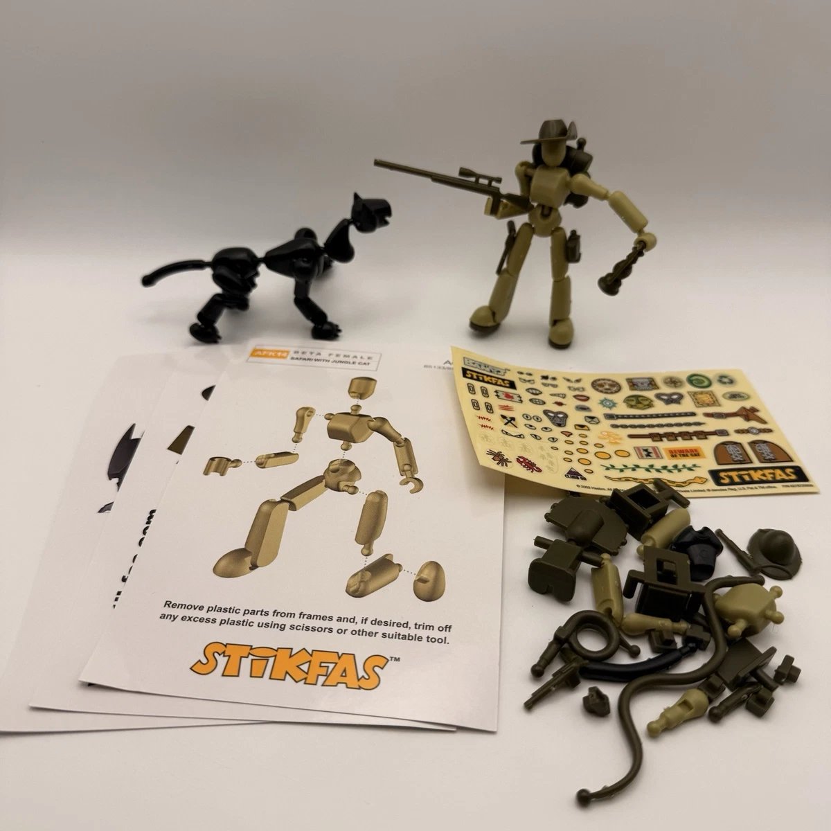 STIKFAS Kit Action Figures for sale | eBay
