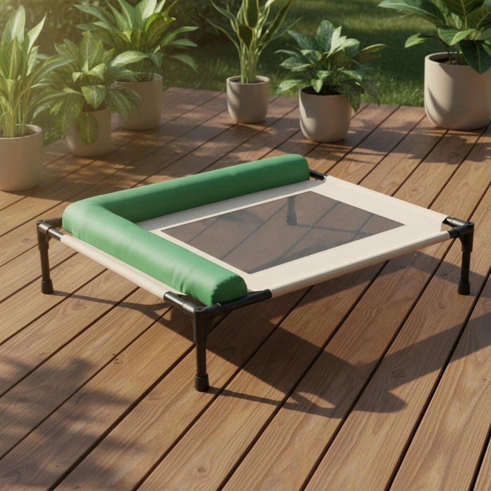 Dog Pet Bed Removable Cover Elevated Dog Bed Easy to Clean for Indoor
Opens in a new window or tab
