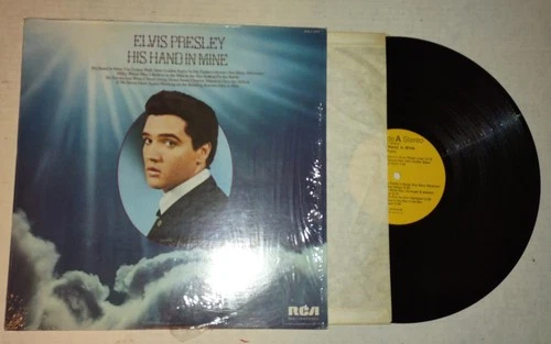 ELVIS PRESLEY RCA ANL1-1319 HIS HAND IN MINE GOSPEL 1976 LP  ANL1-1319