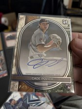2025 Topps Museum Collection - Archival Autographs Cade Povich #AA-CP /199 T41