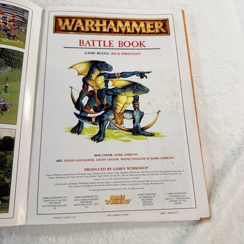 Warhammer BATTLE Book Games Workshop 1996 - Good Condition. - Picture 10 of 10