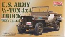FNM82001 1:20 Fine Molds US Army 1/4-ton 4x4 Truck (Slat Grille)
