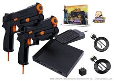 Time Crisis Ultimate Edition G'AIM'E Console Gun Controller Pedal Set TD-005-J