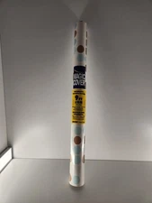 Magic Cover Shelf Liner Adhesive Decorative Covering 9 ft x 18 in Blue&Brown Dot