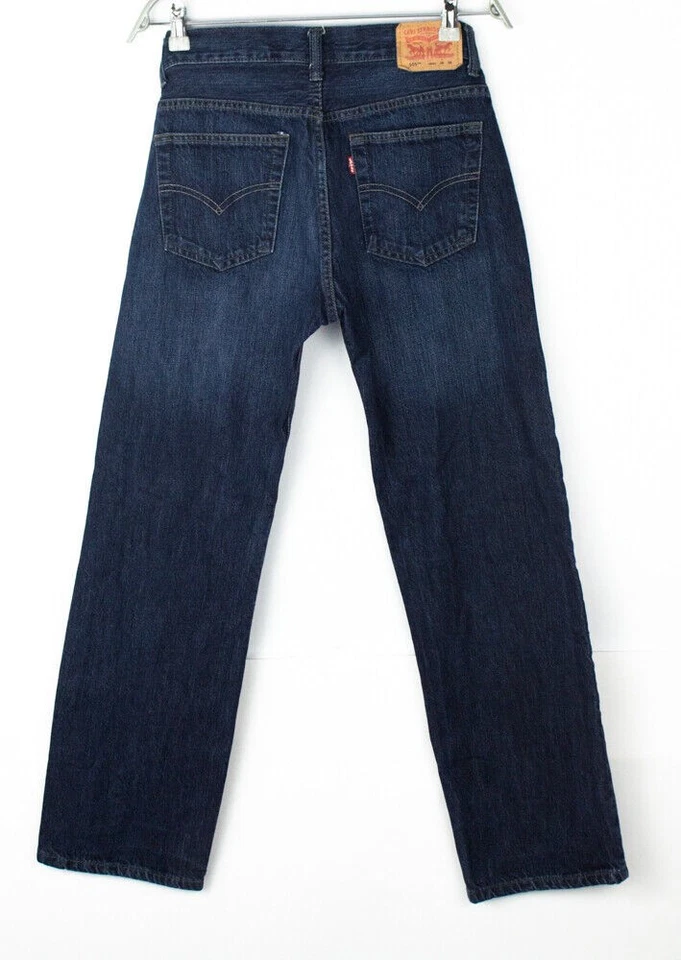 Levi's Strauss & Co Hombre 505 Estándar Elástico Ajustado Vaqueros Talla W28 L28 - Imagen 2 de 4