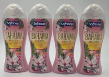 Softsoap - Body Wash - BAHAMA BREEZE, Magnolia  Peony - 20 oz  PACK OF 4 