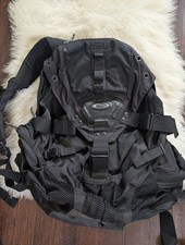 Vintage Y2K Oakley Icon Backpack Black Tactical Utility Laptop Travel Bag