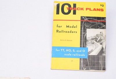 101 Track Plans for Model Railroad for TT, HO S, O Magazine Work Bench condition