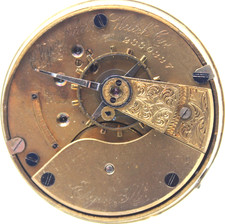 1887 ELGIN POCKET WATCH MOVEMENT 2330227 GRADE 74 18s 11j QD2