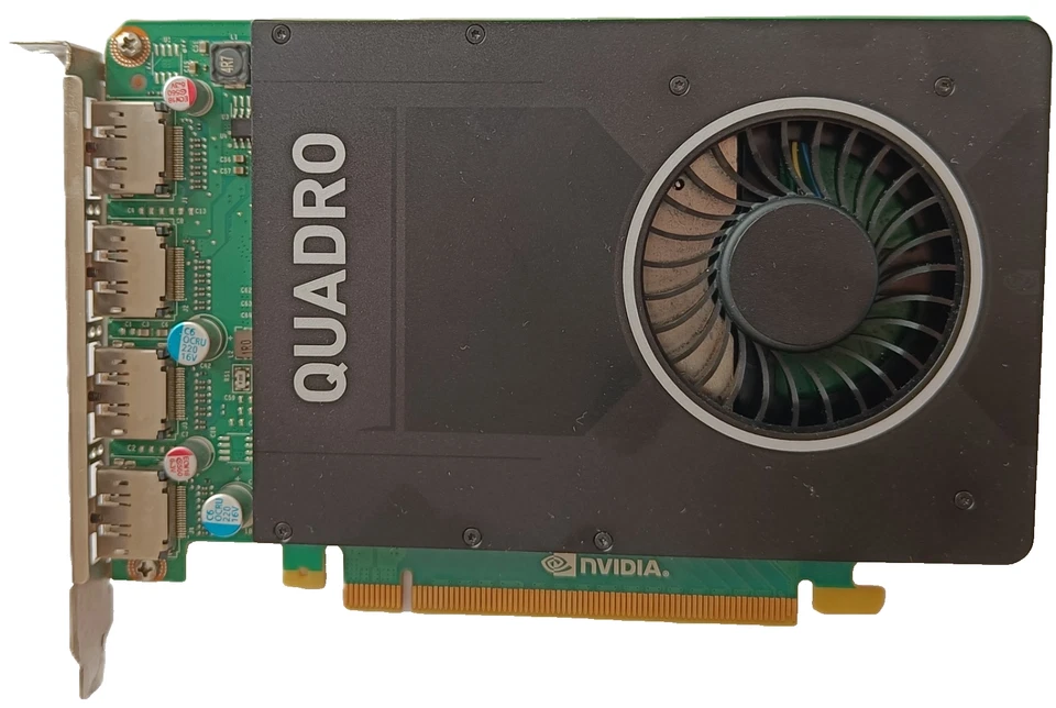 NVIDIA QUADRO M2000 - 4 GB DDR5 128 BIT - SCHEDA GRAFICA/VIDEO - 4 X DisplayPort - Immagine 4 di 4