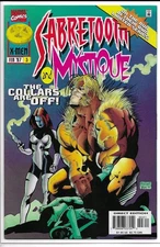 Sabretooth & Mystique #3 Marvel Comics 1997 Direct Edition VF/MN Sleeve & Board