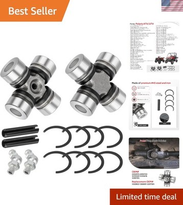 Comprehensive Front U-Joint Replacement Set for Polaris ATV/UTV Models 1000-500