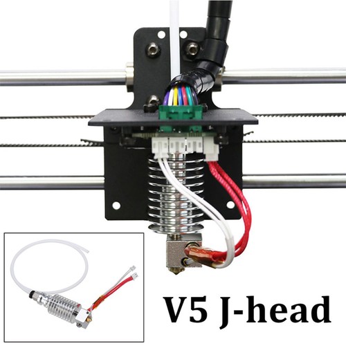 New V5 J-Head Hotend Extruder 12V w/0.4mm Nozzle For Anycubic I3 Mega 3D Printer - Afbeelding 8 van 13