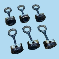 M276 Engine Piston + Connecting Rod Set OEM Mercedes W204 C300 C350 E350 ML350