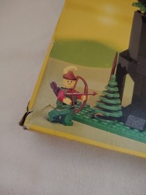 ⭐ LEGO SET 6054 - ONLY BOX - FORESTMEN'S HIDEOUT VINTAGE CASTLE 