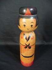 ●◆Traditional Kokeshi Masterpiece ◆● “Atsumi *Tsunekichi Abe” Impressive/Good