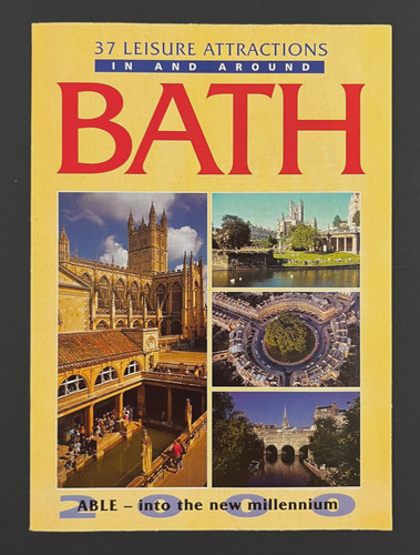 1999 In & Around Bath England UK Leisure Attractions Vintage Travel Brochure