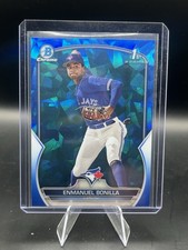 2023 Bowman Chrome Sapphire #BCP-163 Enmanuel Bonilla 1st Bowman Blue Jays