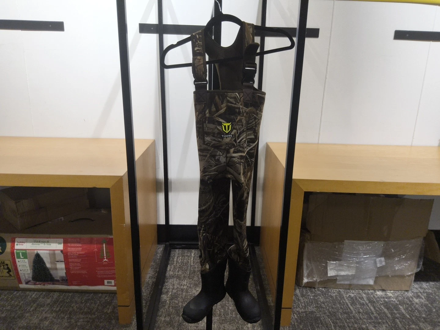 OXYVAN Boys 8/9 Hunting Camo Waders Rubber Boots Insulated Neoprene 300T-4Y