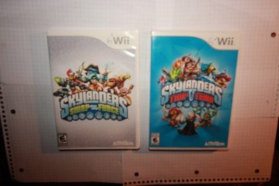 Skylanders Trap Team & Swap Force Video Games for Nintendo Wii UNTESTED