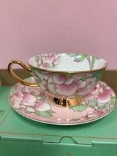 Teacup and Saucer Set, Bone china