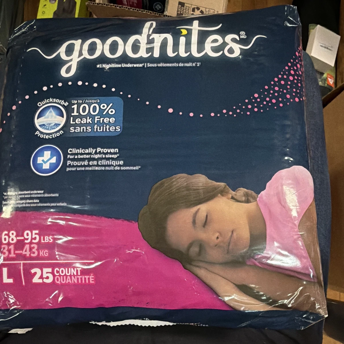 GoodNites Size L Baby Disposable Diapers for sale | eBay
