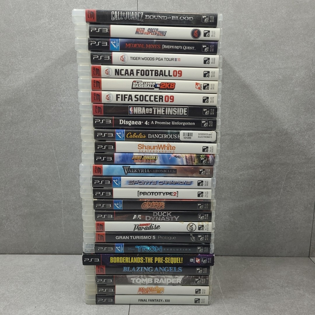 Lot Of 25 PS3 Games Sony PlayStation 3 Complete Sports Racing