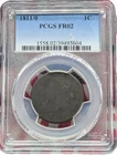 Photo of a 1811-P Large Cent from an eBay listing that sold on Jul 6, 2026