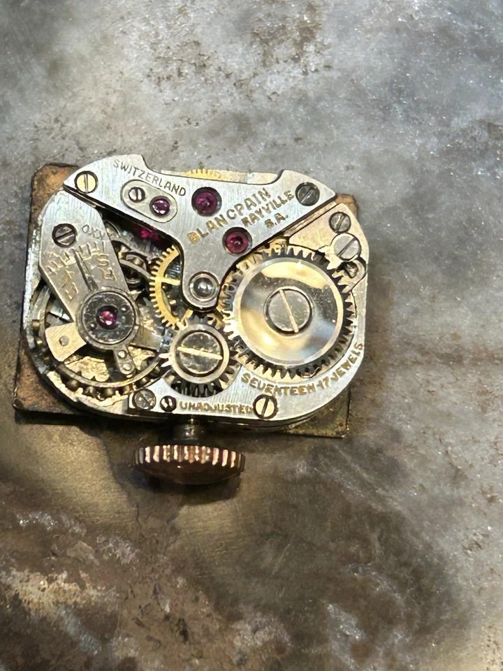 Vintage Women’s Blancpain Swiss Made 17j Manual Wind Movement And Dial. Runs - Image 4 of 4