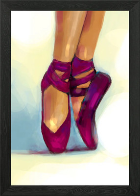ballet01 Framed Wall Art Poster Canvas Print Picture