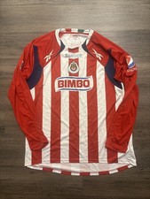 CHIVAS GUADALAJARA LIGA MX 2010 2011 HOME Longsleeve JERSEY REEBOK SIZE 2XL