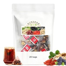 Monbrizz kidney tea formula Ginseng Six treasure tea te divina maca root Goji...