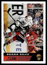 2013-14 Score Brandon Bollig Chicago Blackhawks #108