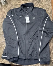 NEW Souke Sports Men's Water Resistance Windbreaker Cycling Jacket with Pocke XL