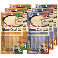 Inaba Churu Cat Treats 0.33 Ounce Pack of 24 Wholesome Hydration Treats