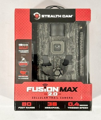 Stealth Cam Fusion Max 2.0  36MP 16GB Memory Cellular Trail Camera (STC-FXWTX2)