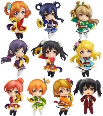 Trading Figure All 10 Types Set + Special Nendoroid Petit Base (Fan) ''Nendoroid