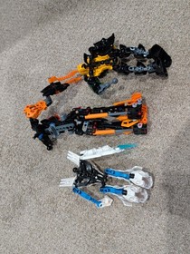 Lot Of 3 LEGO BIONICLE 90661, 2183, 7164 Hero Incomplete 