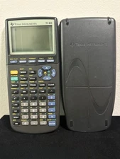 Texas Instruments TI-83 Plus Graphing Calculator - With Cover and New Batteries
