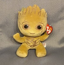 TY Beanie Baby Marvel Super Heroes - GROOT [2023](Soft Body - 7.5 inch)  New