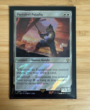 MTG: Puresteel Paladin (Surge Foil) Commander: Final Fantasy Foil NM