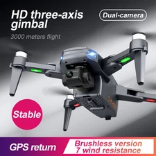 DRONE RG106 Three-axis Self-stabilizing PTZ Folding UAV