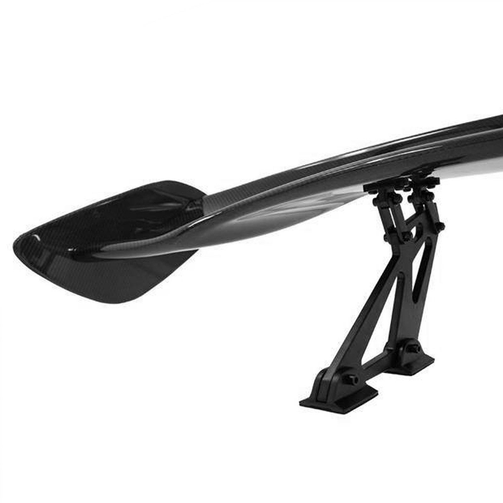 Rear Trunk Spoiler Lip Wing Carbon Fiber Look Upper For Acura NSX Coupe Matte