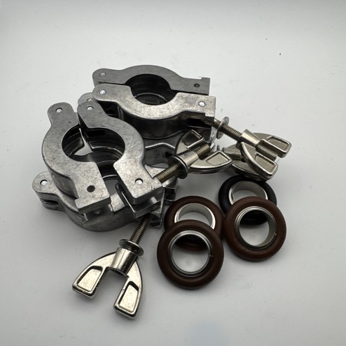 Set Of KF16 Clamps And Centering O-rings Pack Of 4
